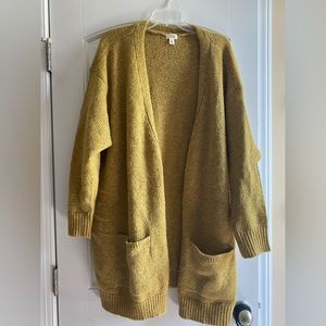 oversized cozy cardigan
